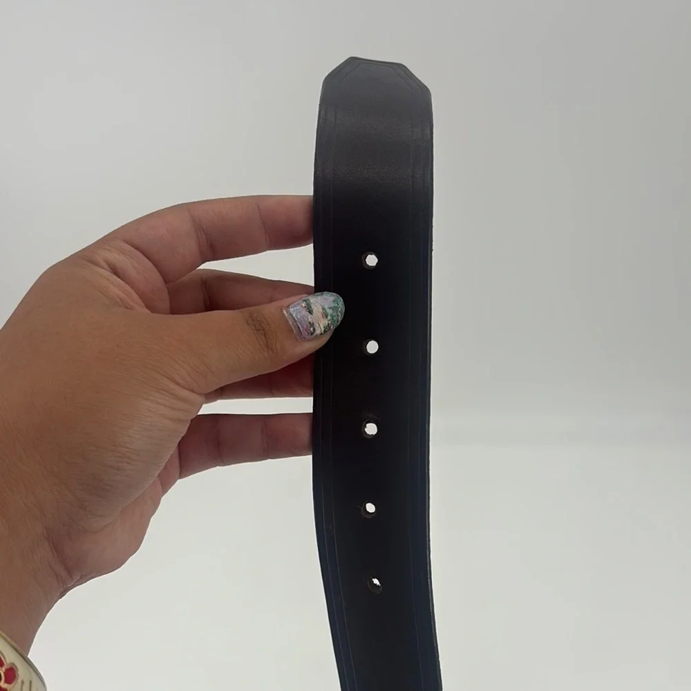 Vintage brown leather belt from structure size 40